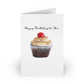 Birthday Cupcake Greeting Card — Single or 10-Pack